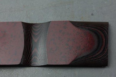 G10 3mm Schwarz/Rot