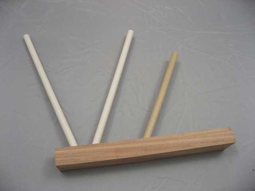 Keramik Abziehstäbe Set - Grob