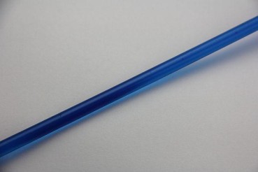 Acryl Rundmaterial Blau 6,3mm