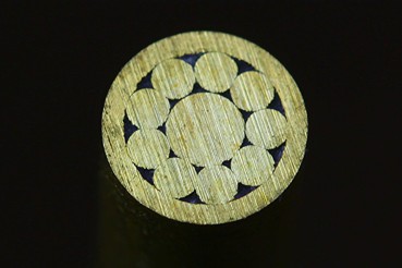 Mosaikpin Schwarz 4mm - 1