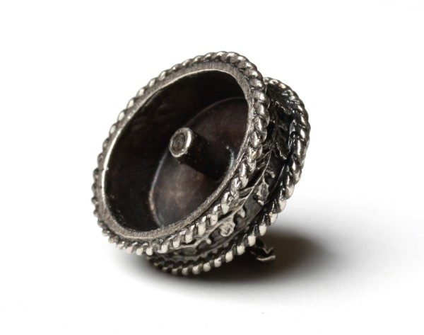 Silverplated Cap ROEBUCK TEETH HOLDER