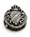 Silverplated Cap BAVARIAN FLAG 171